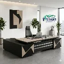 Escritorio Gerencial YE-002 negro+taupe.webp