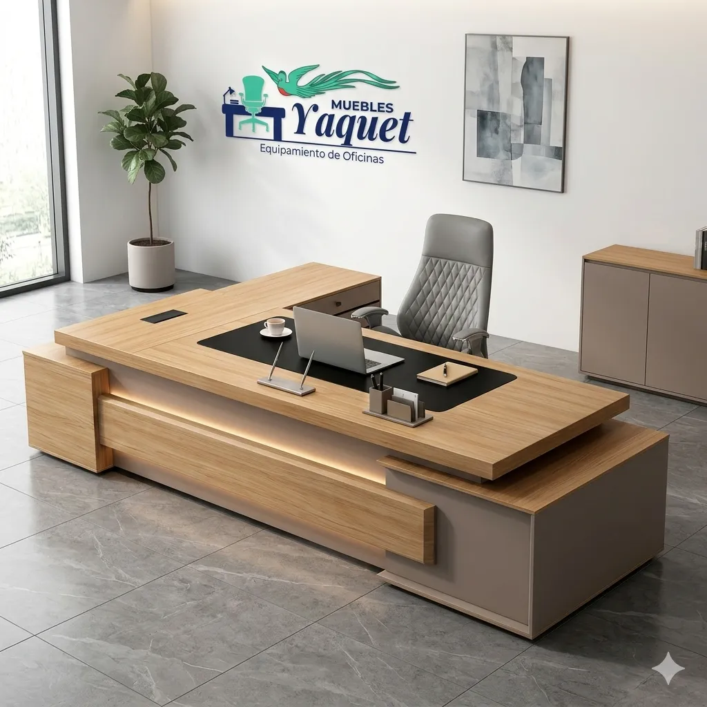 Escritorio Gerencial YE-011 panela+taupe.webp