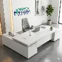 Escritorio Gerencial YE-012 blanco+niebla.webp