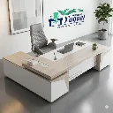 Escritorio Gerencial YE-012 ceniza+blanco.webp