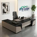Escritorio Gerencial YE-012 negro+taupe.webp