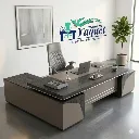 Escritorio Gerencial YE-012 roble gris+taupe.webp