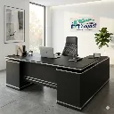 Escritorio Gerencial YE-013 negro.webp