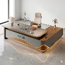 Escritorio Gerencial YE-014 chiavena+gris.webp