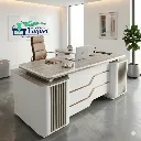 Escritorio Gerencial YE-016 ceniza+blanco.webp