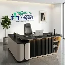 Escritorio Gerencial YE-018 negro+taupe.webp