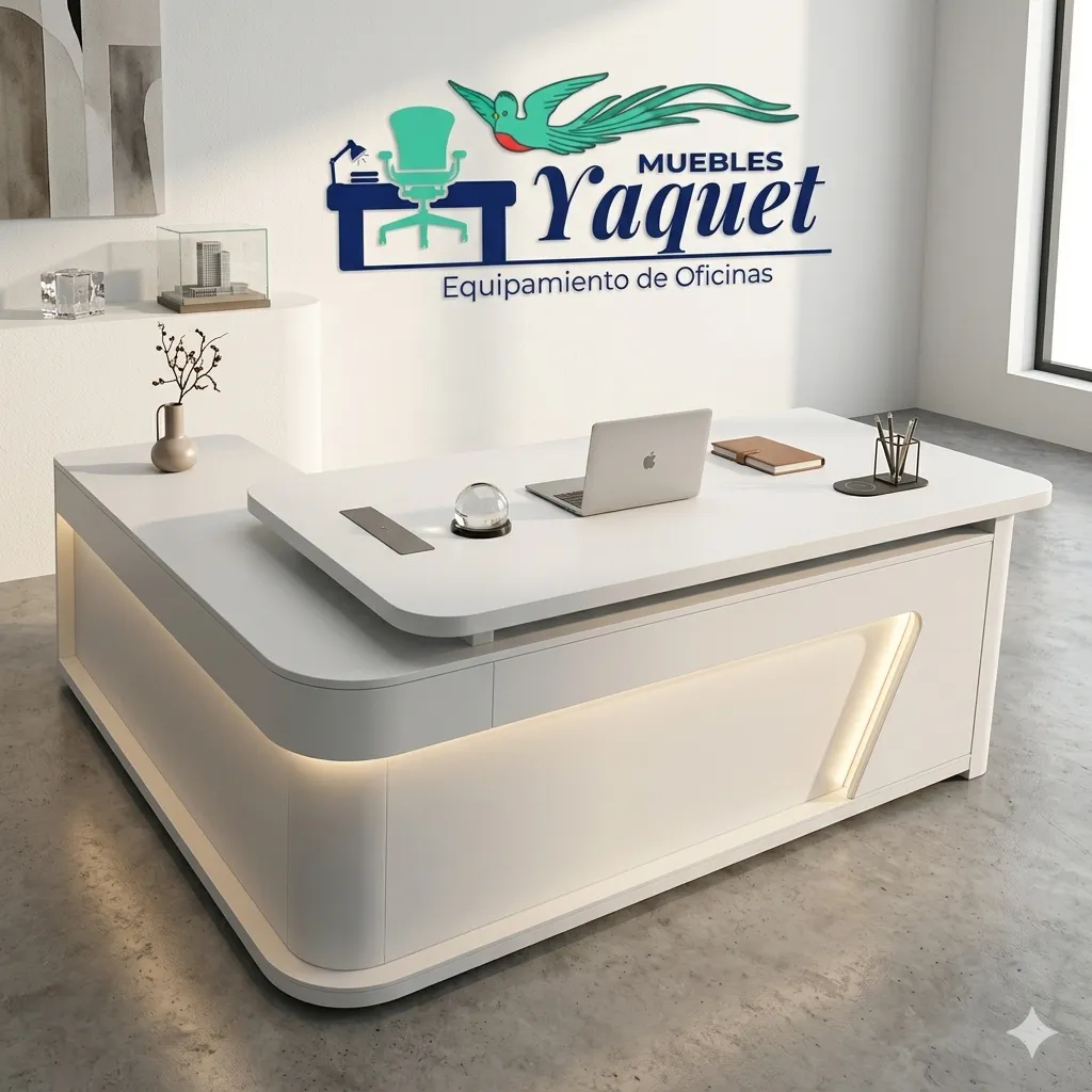 Escritorio Gerencial YE-019 blanco.webp
