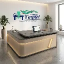 Escritorio Gerencial YE-019 roble gris+taupe.webp