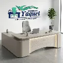 Escritorio Gerencial YE-020 roble polar+taupe.webp