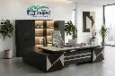 Oficina Gerencial YOF-002 negro+taupe.webp