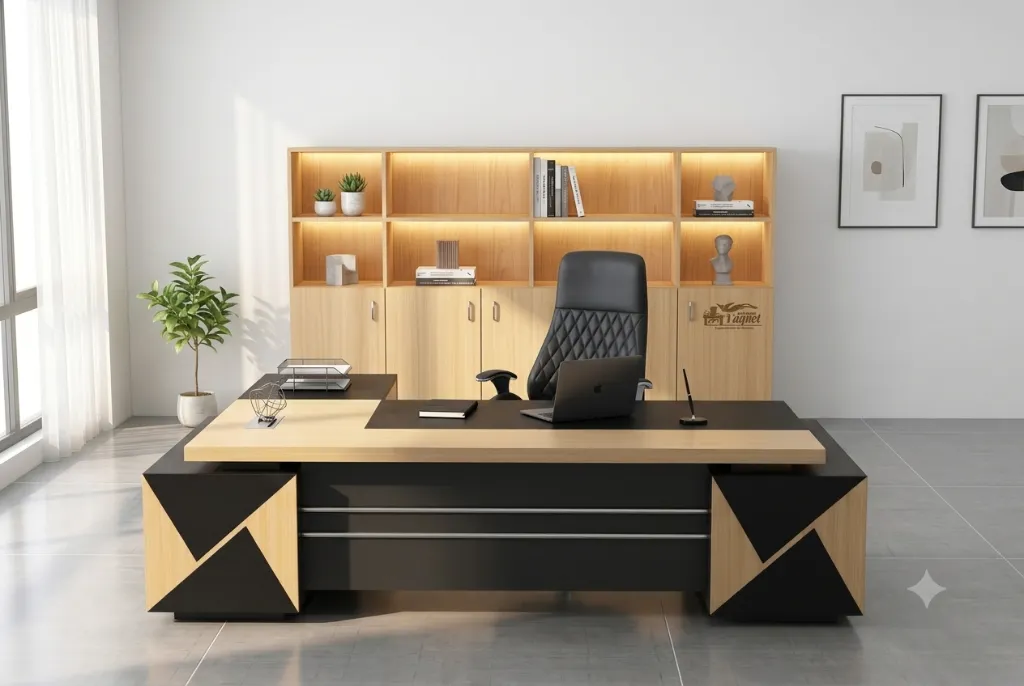 Oficina Gerencial YOF-002 panela+negro.webp
