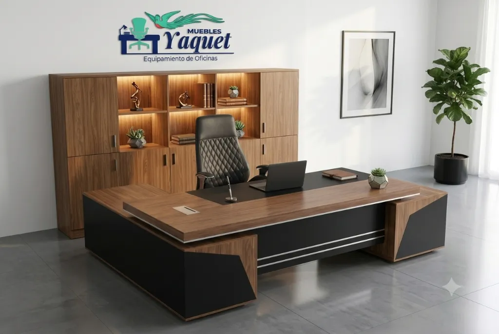 Oficina Gerencial YOF-012 chiavenna+negro.webp