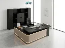 Oficina Gerencial YOF-015 negro+taupe.webp