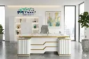 Oficina Gerencial YOF-016 blanco+dorado.webp
