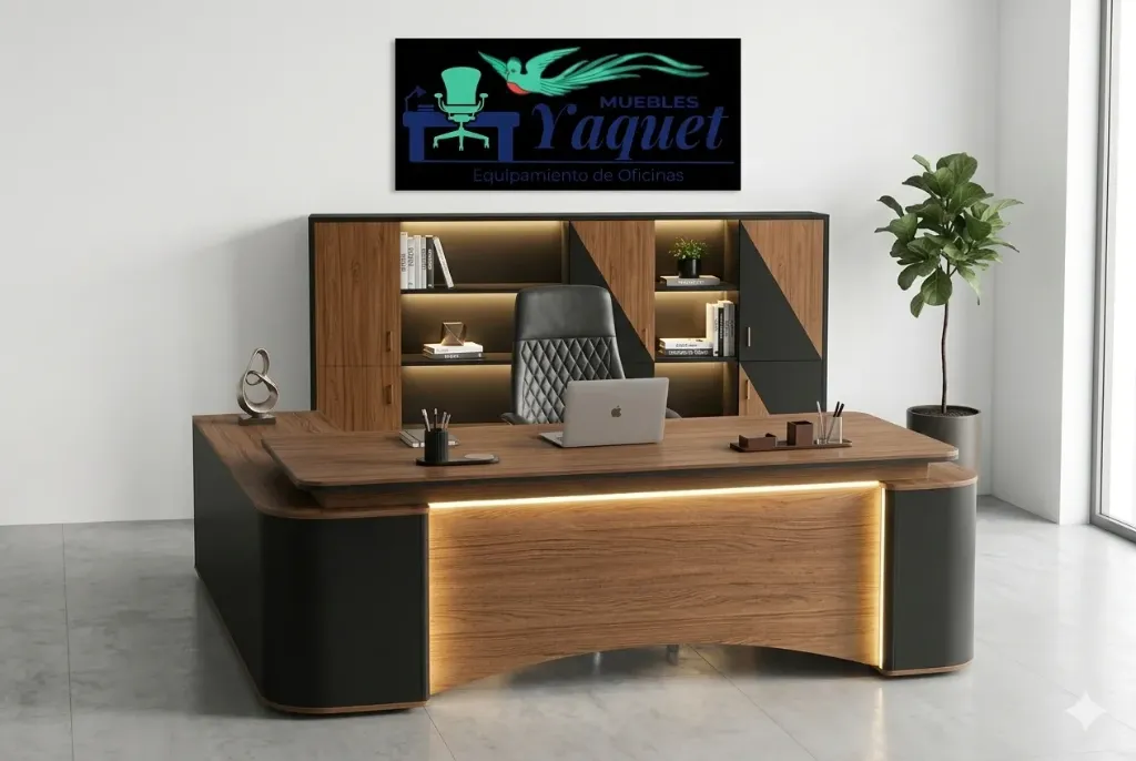 Oficina Gerencial YOF-020 chiavenna+negro.webp