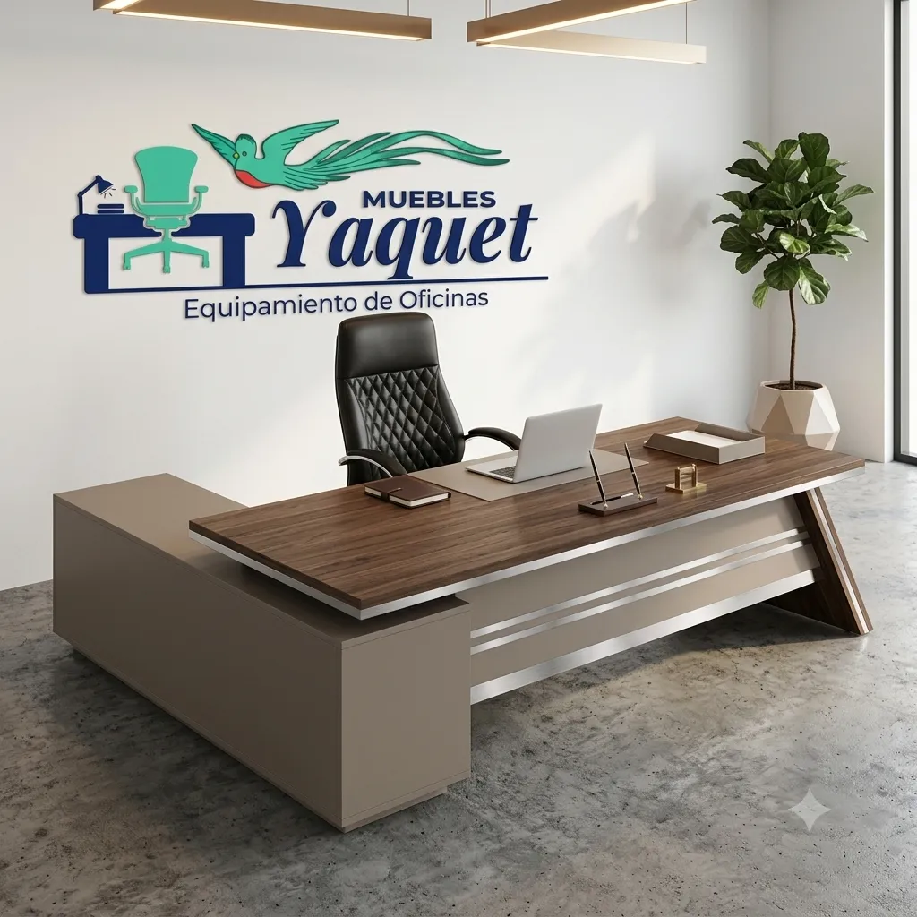 Escritorio Ejecutivos YJ-003 taupe+catania.webp