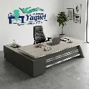 Escritorio Ejecutivos YJ-003 negro+ceniza.webp