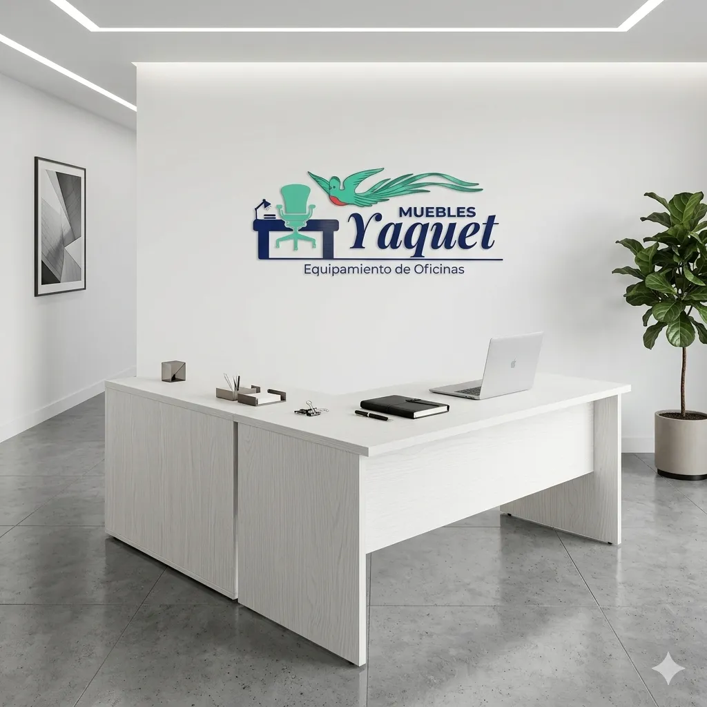 Escritorio Ejecutivos YJ-004 blanco.webp