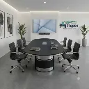 Mesa de reuniones YM-001 wengue 8 personas2.webp