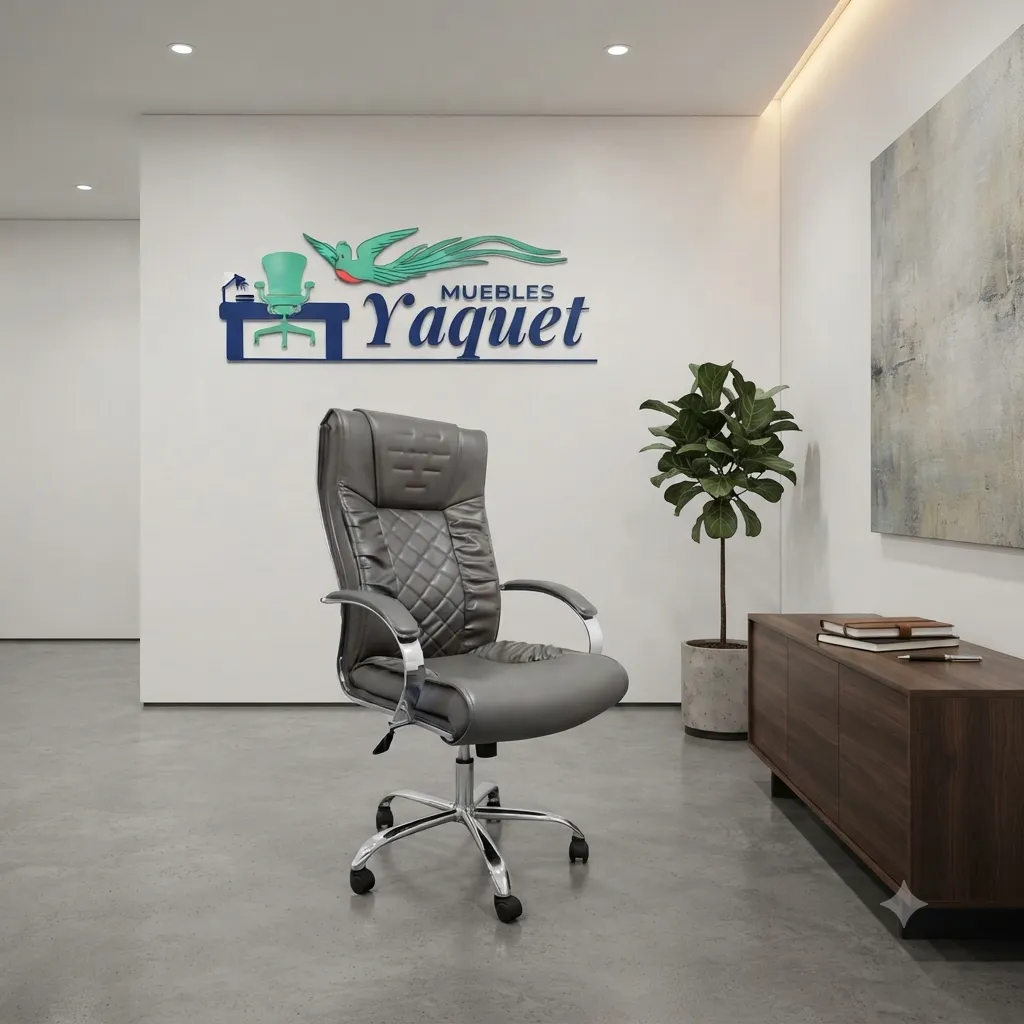 Sillon Gerencial YS-009 gris.webp