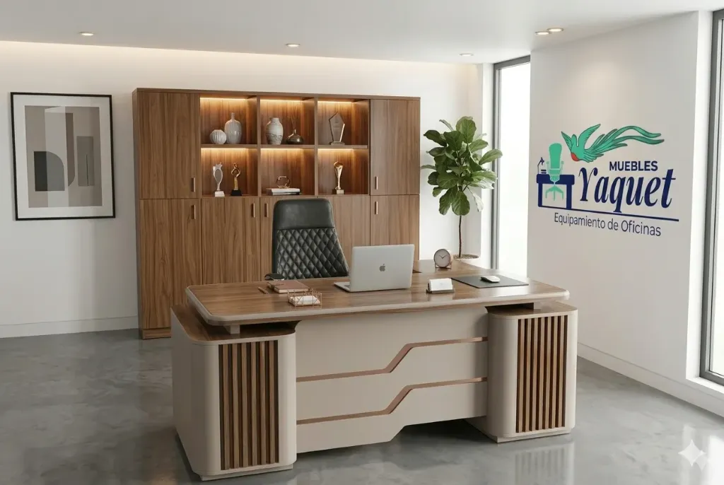Oficina Gerencial YOF-016 (Chiavenna + taupe)