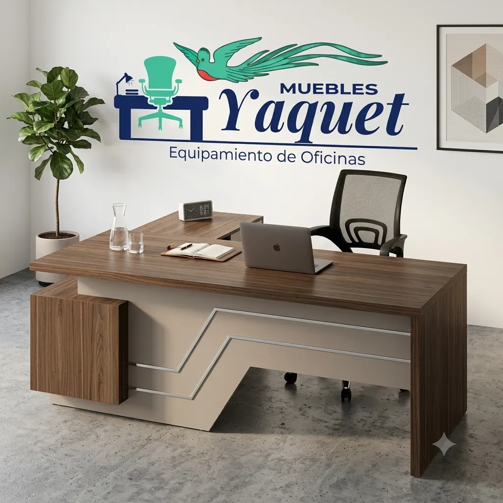 Escritorio Ejecutivo YJ-001 (Catania + taupe)